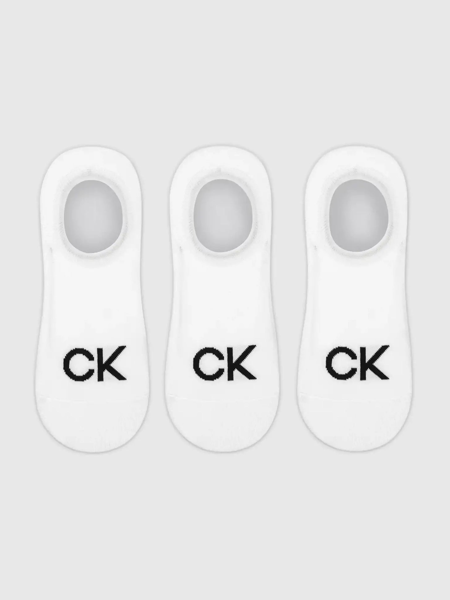 Stichd Calvin Klein 3-paar footies sokken Anti-slip - Heren