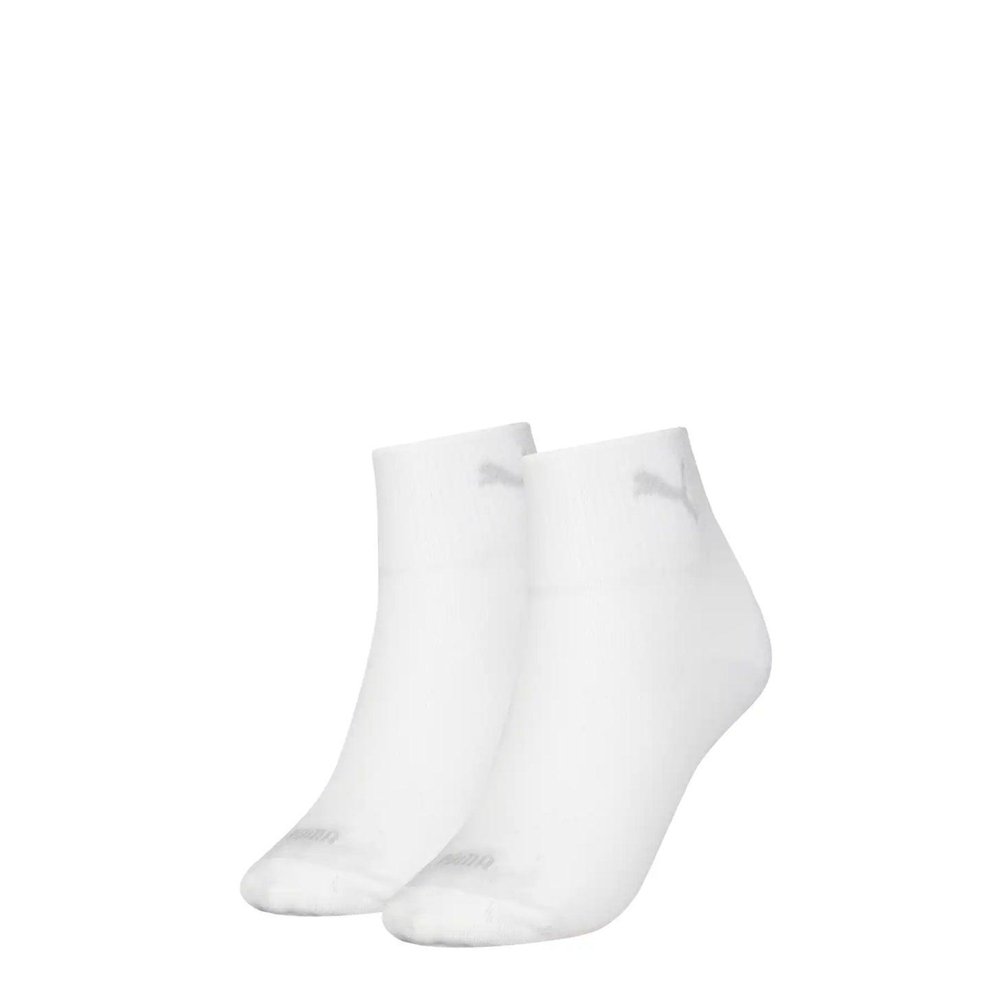 Stichd Puma 2-paar ademende Quarter sneakersokken dames - Mesh
