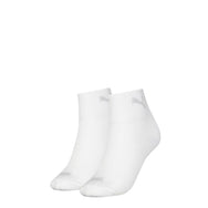 Stichd Puma 2-paar ademende Quarter sneakersokken dames - Mesh