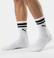 Stichd Puma 2-Paar sport sokken Heritage Stripe