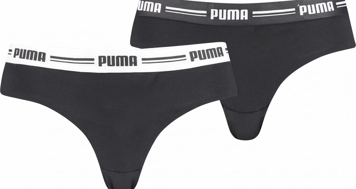 Stichd Puma 2-Pack dames brazilian slips - katoen/modal