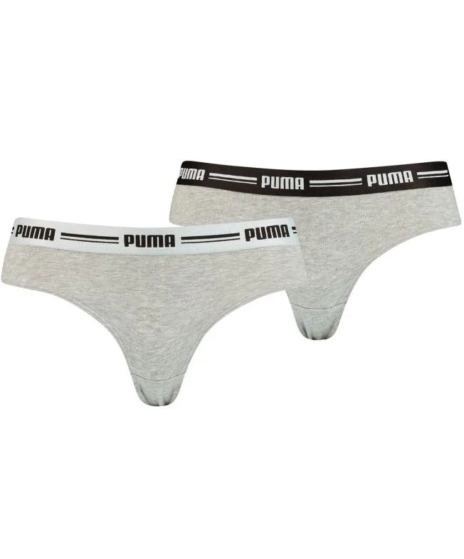 Stichd Puma 2-Pack dames brazilian slips - katoen/modal