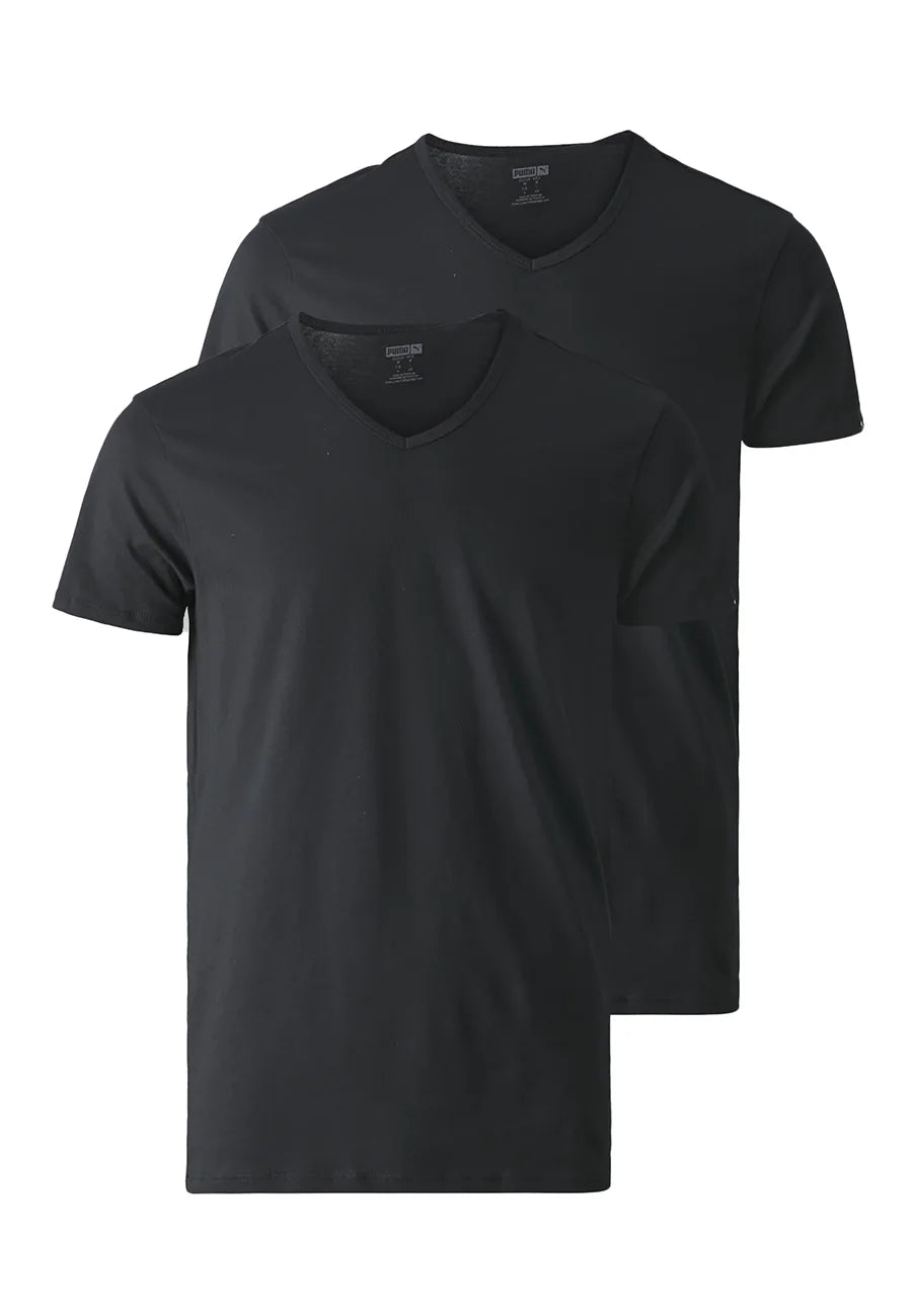 Stichd Puma 2-pack heren basic ondershirts - V-hals