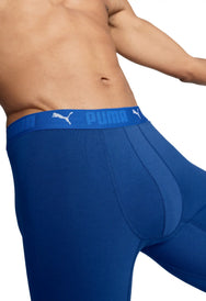 Stichd Puma 2-pack Heren boxershort lange pijpjes - Blauw