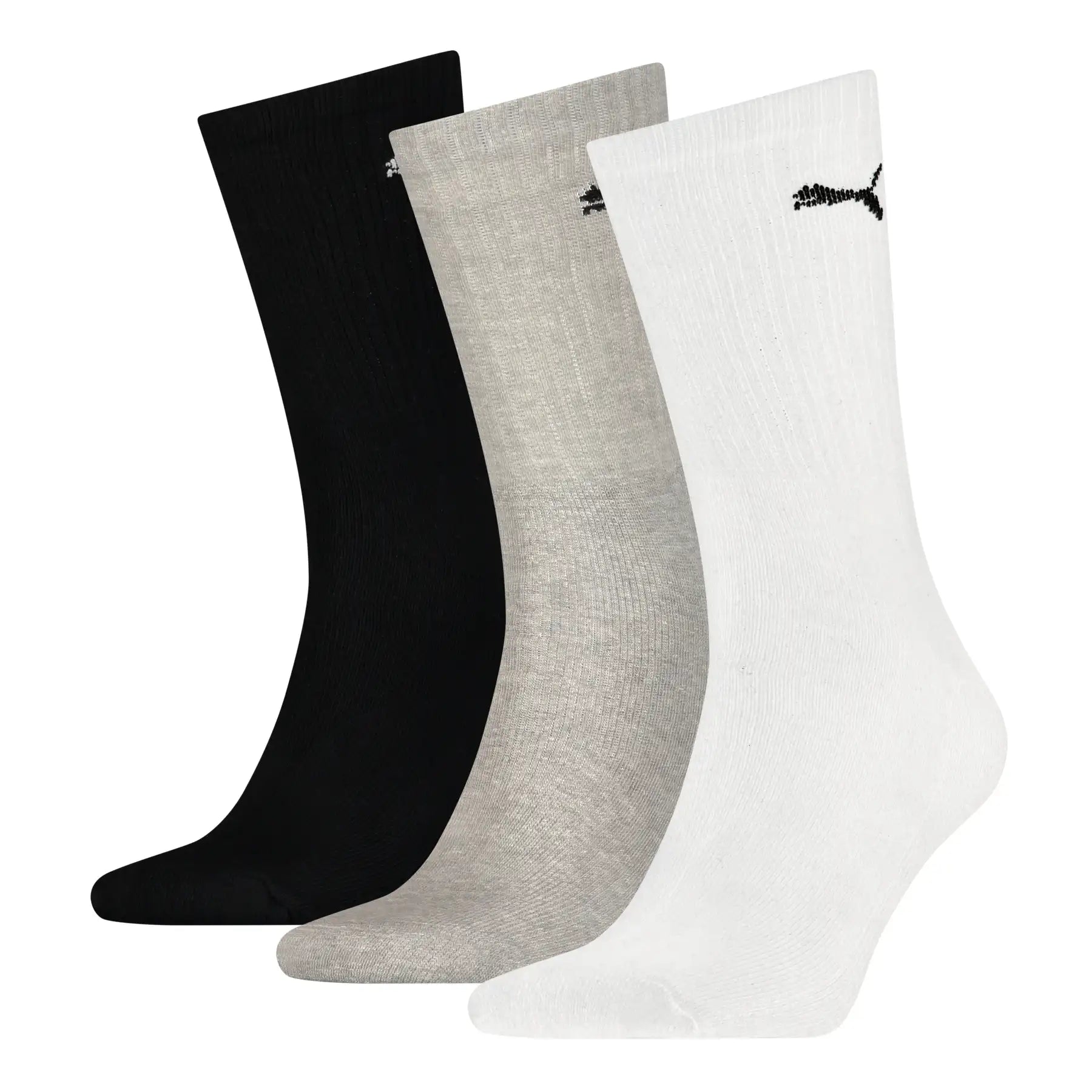 Stichd Puma 3-paar Crew sport sokken - Light