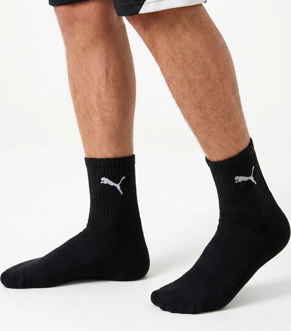 Stichd Puma 3-paar Crew sport sokken - Short