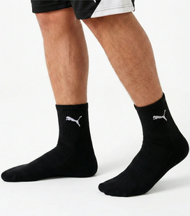 Stichd Puma 3-paar Crew sport sokken - Short