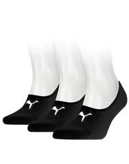 Stichd Puma 3 paar footies sokken - Invisible - Lage Sneaker sokken
