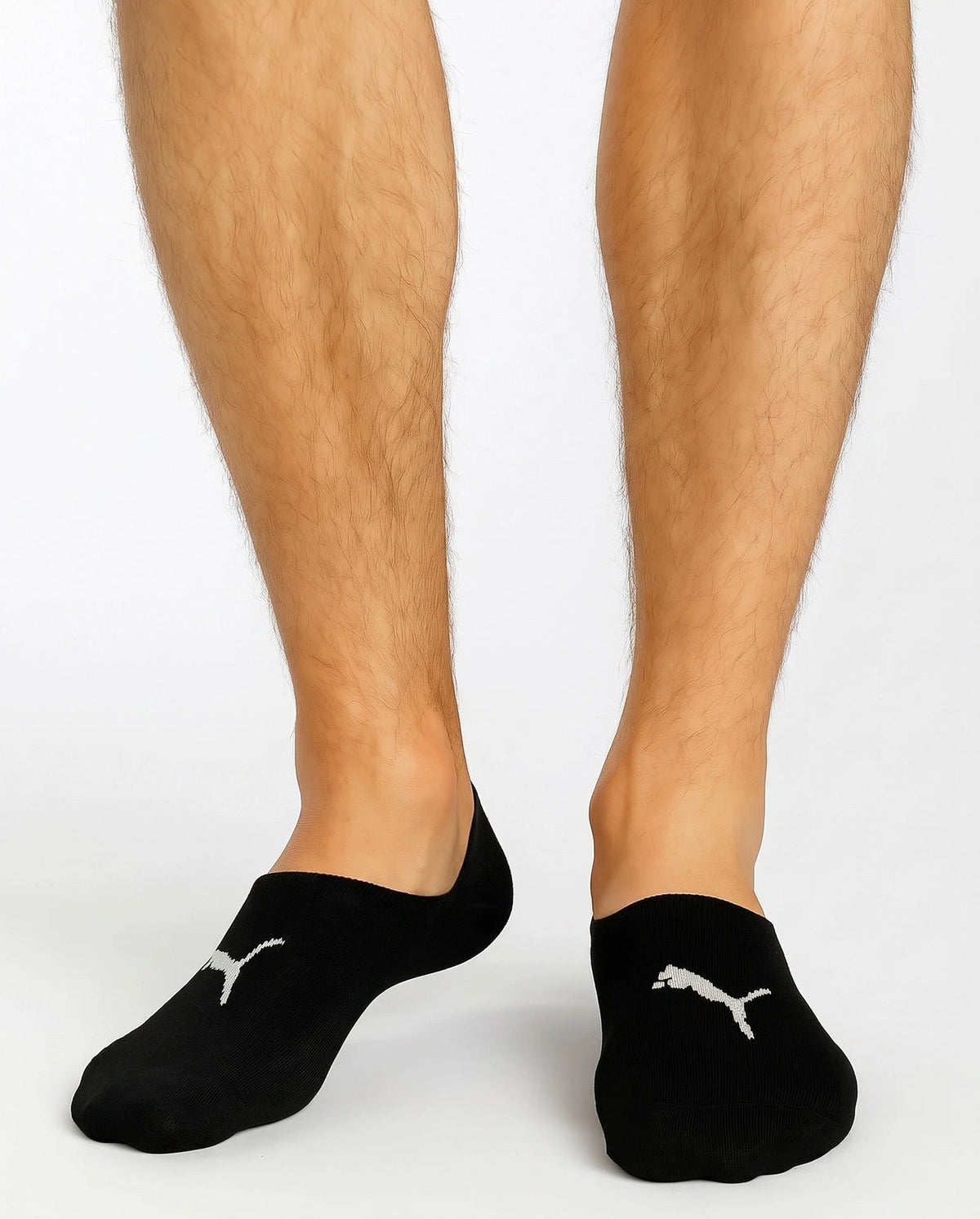 Stichd Puma 3 paar footies sokken - Invisible - Lage Sneaker sokken