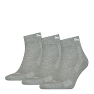 Stichd Puma 3-paar Quarter sokken - Badstof zool