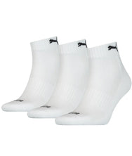 Stichd Puma 3-paar Quarter sokken - Badstof zool