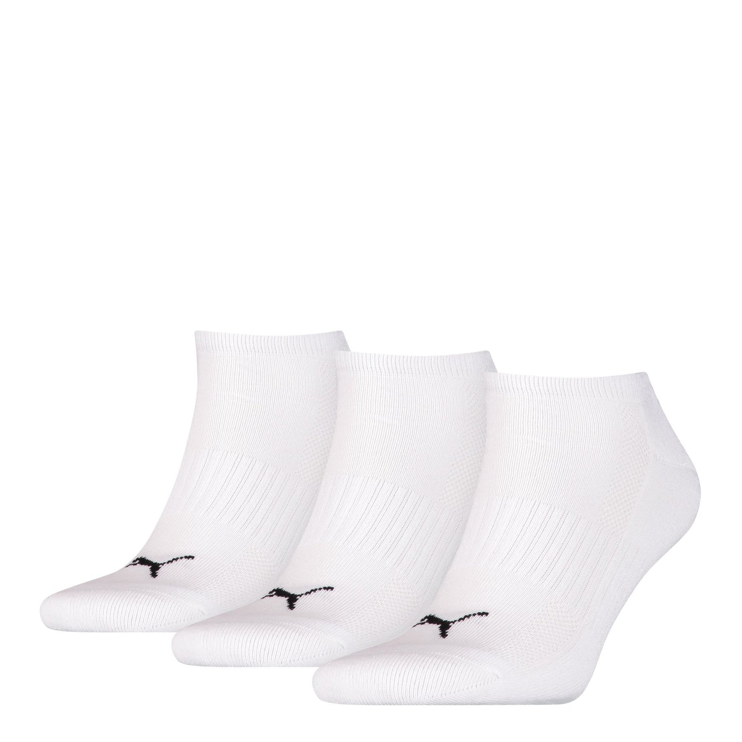 Stichd Puma 3-Paar Sneaker sokken met zachte badstof zool