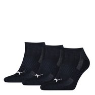 Stichd Puma 3-Paar Sneaker sokken met zachte badstof zool