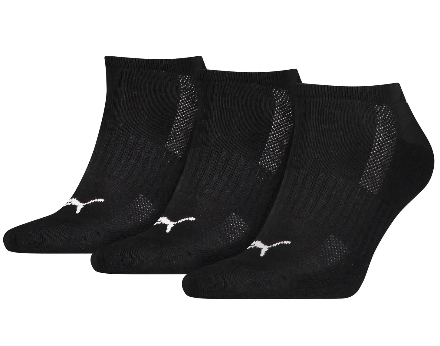 Stichd Puma 3-Paar Sneaker sokken met zachte badstof zool