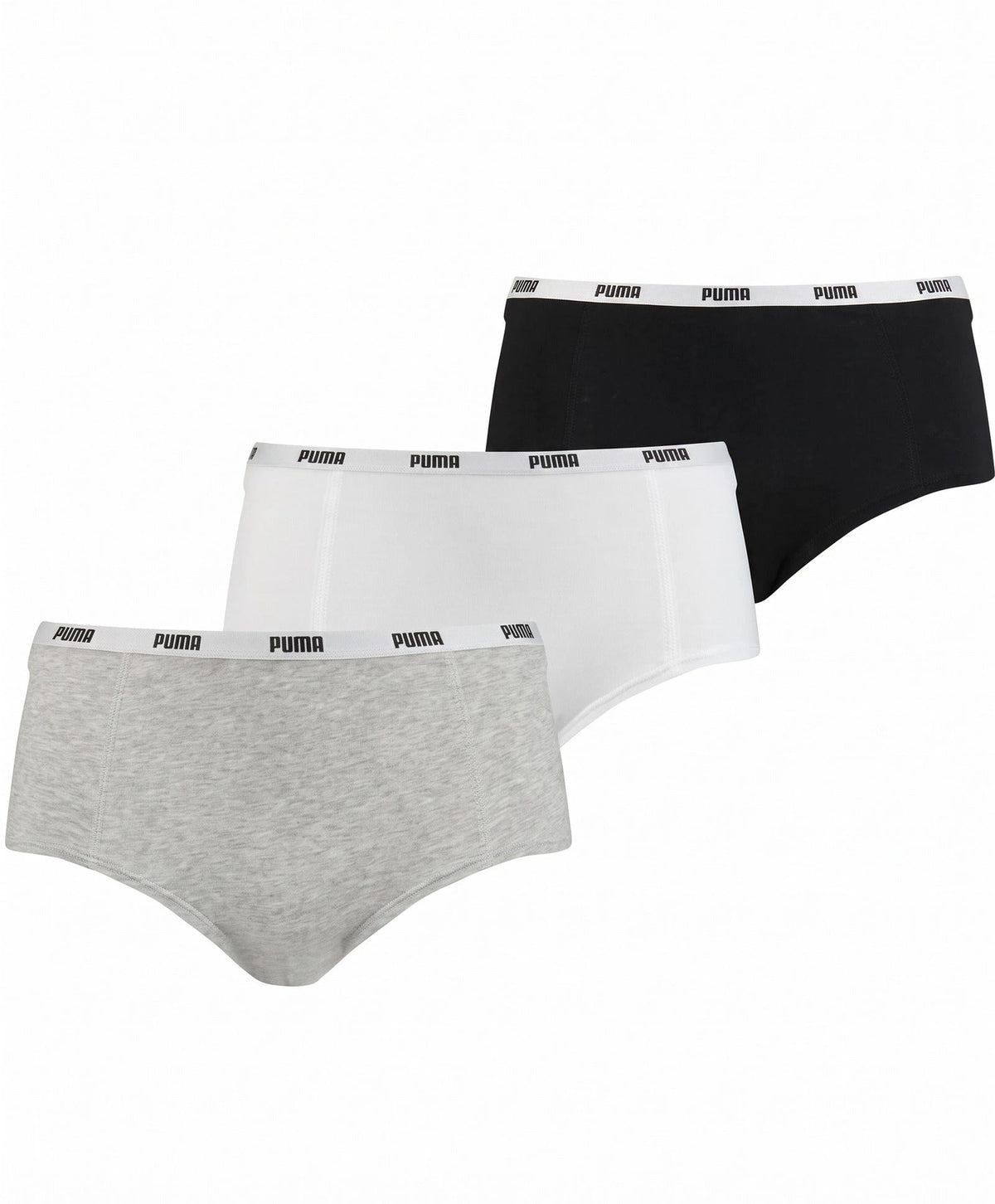 Stichd Puma 3-Pack dames mini Boxershorts - Katoen