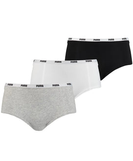 Stichd Puma 3-Pack dames mini Boxershorts - Katoen
