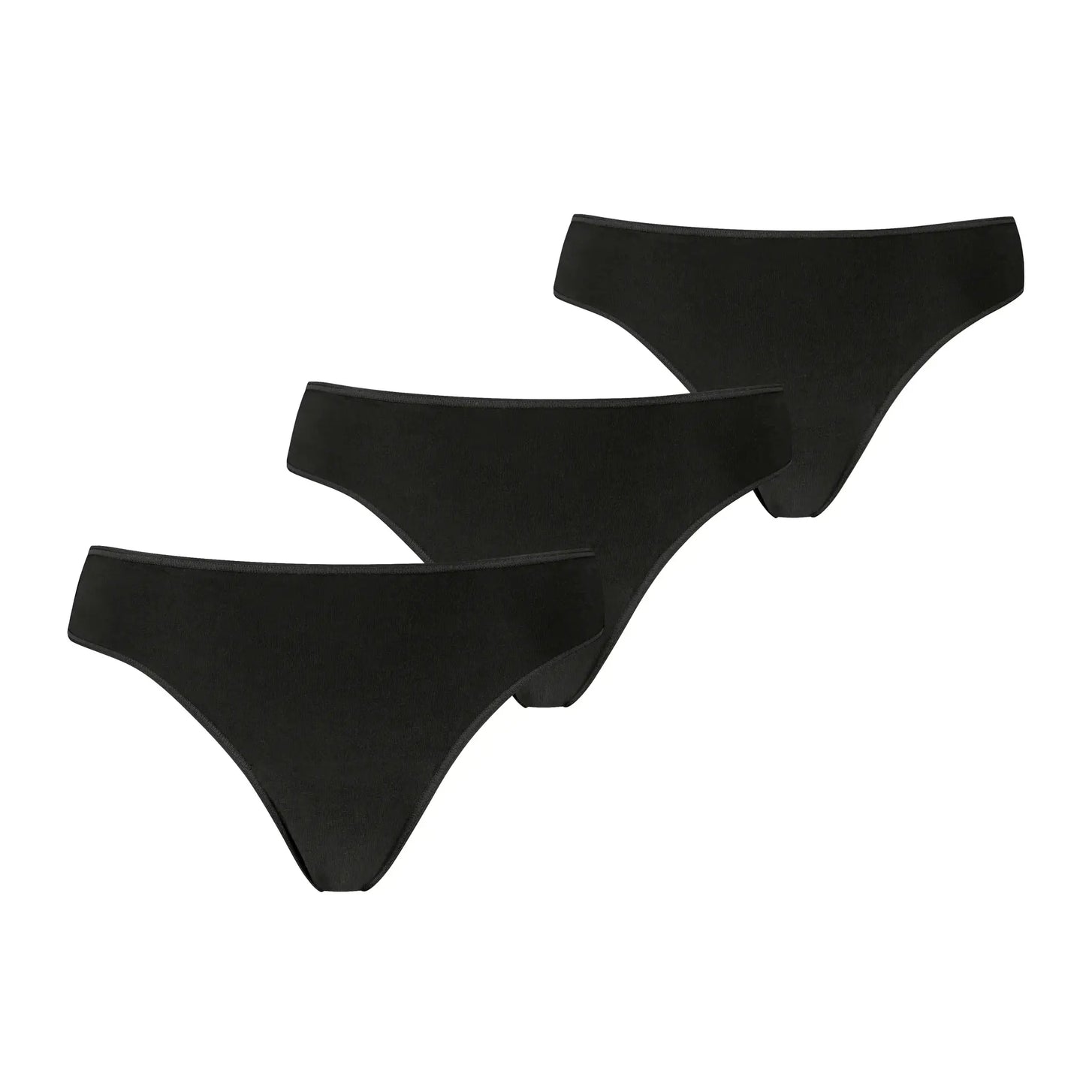 Stichd Puma 3-Pack dames string- katoen/modal