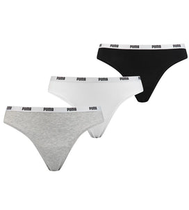 Stichd Puma 3-Pack dames strings - Katoen