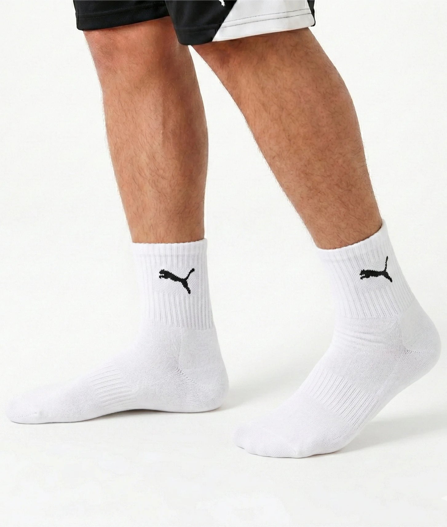 Stichd Puma 6-paar Crew sport sokken - Short