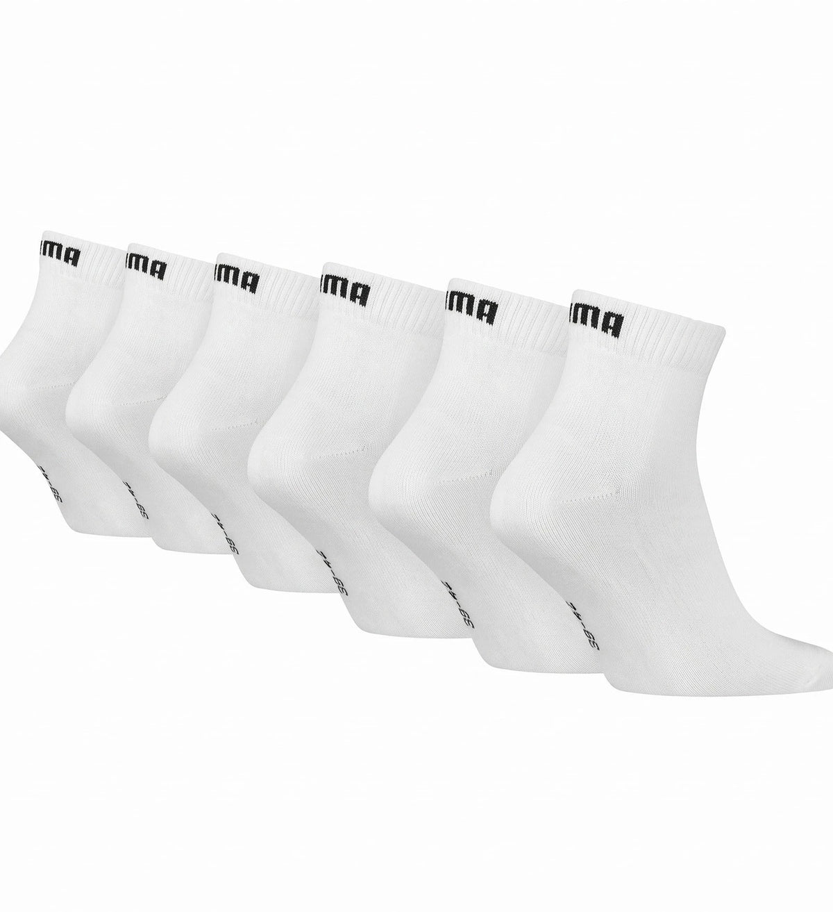 Stichd Puma 6-paar Quarter sokken - katoen