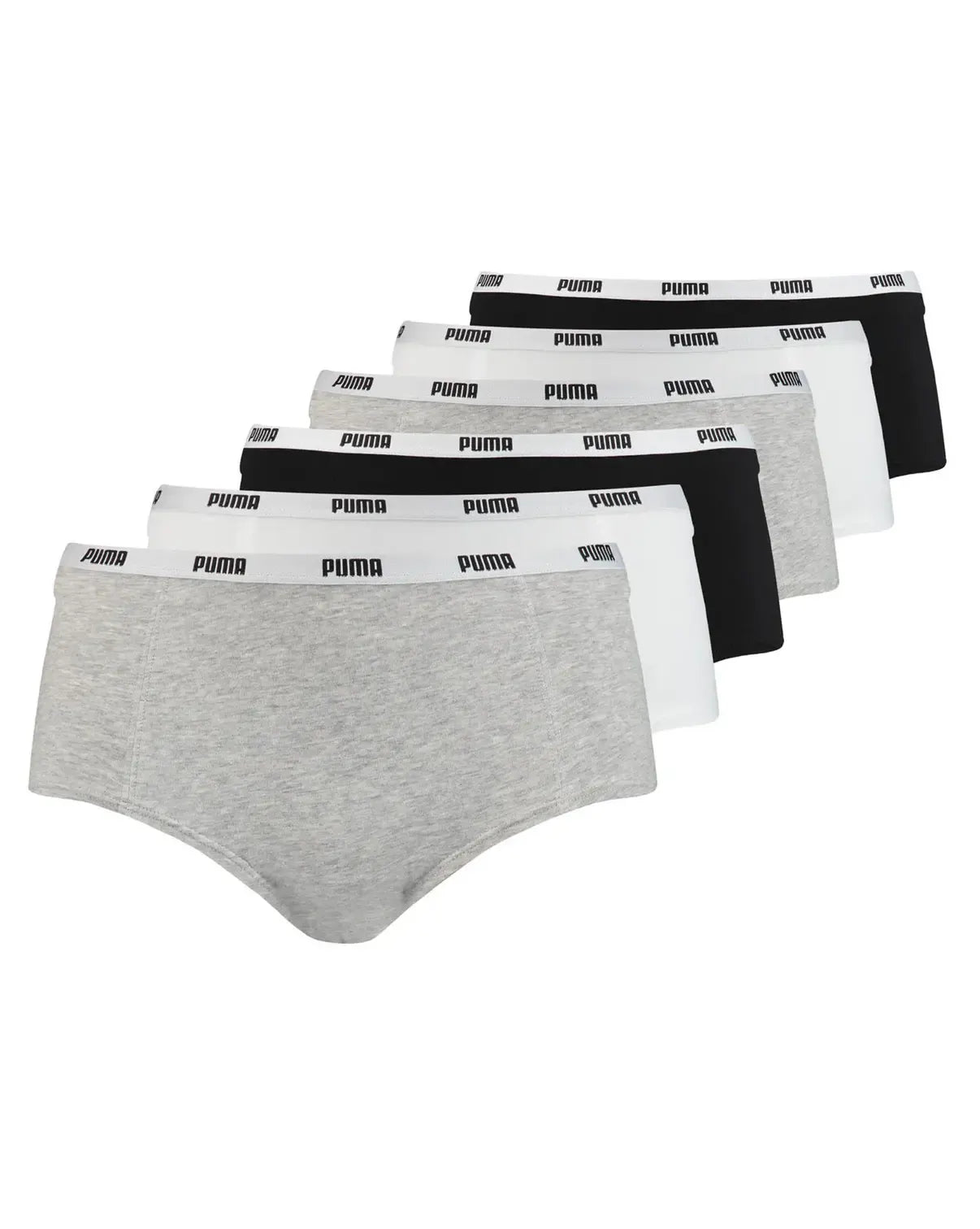 Stichd Puma 6-Pack dames hipsters