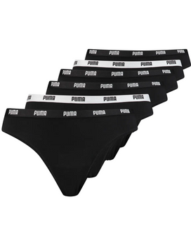 Stichd Puma 6-Pack dames strings - Katoen
