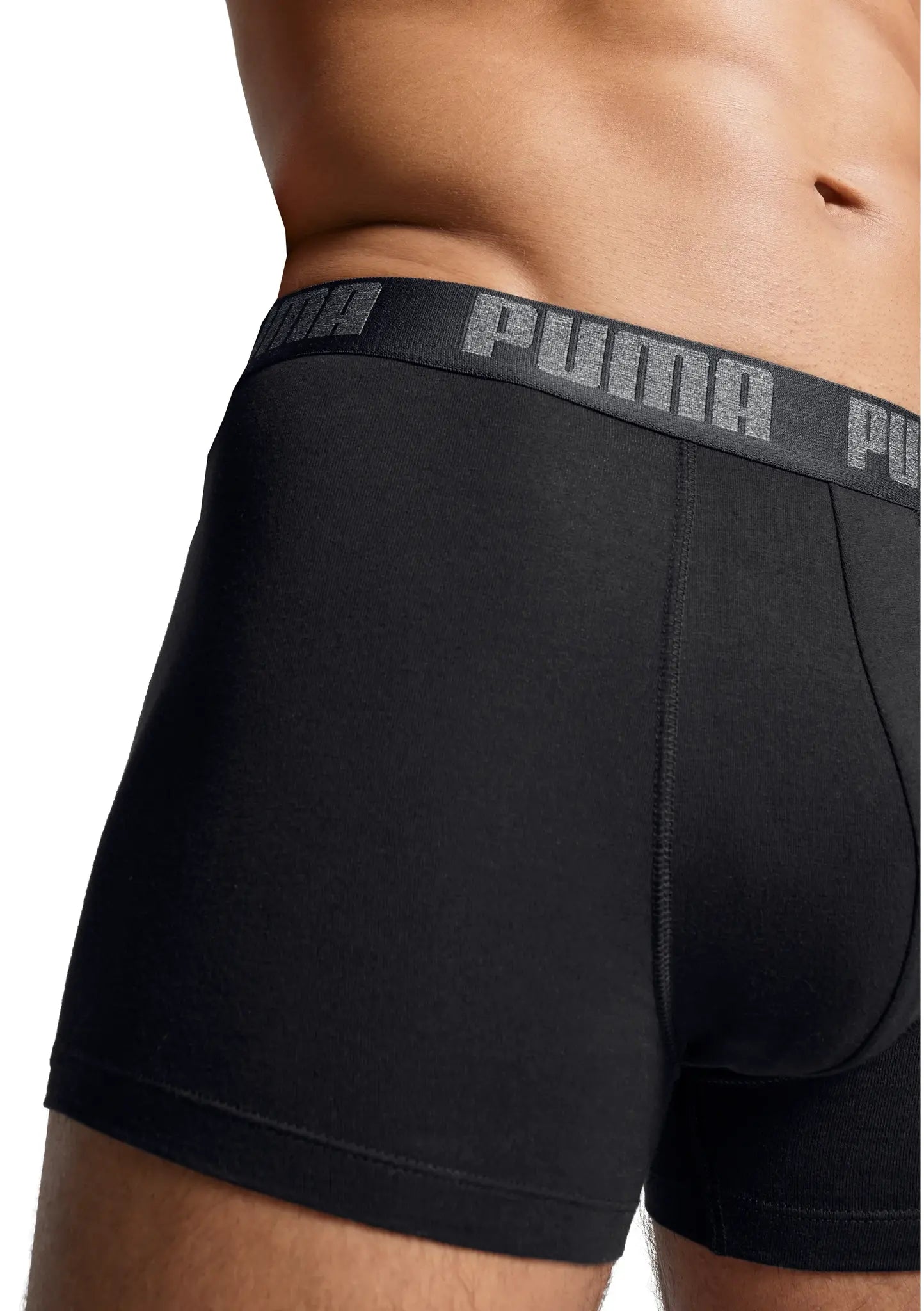 Stichd Puma 6-pack Heren Boxershort - Zwart