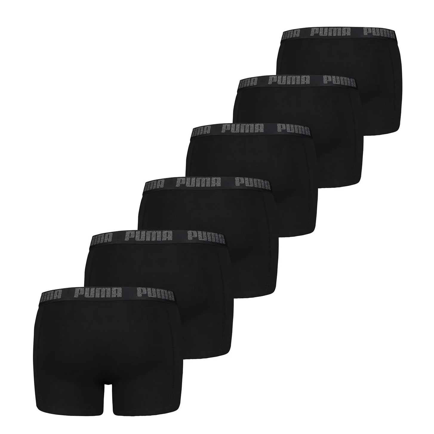 Stichd Puma 6-pack Heren Boxershort - Zwart