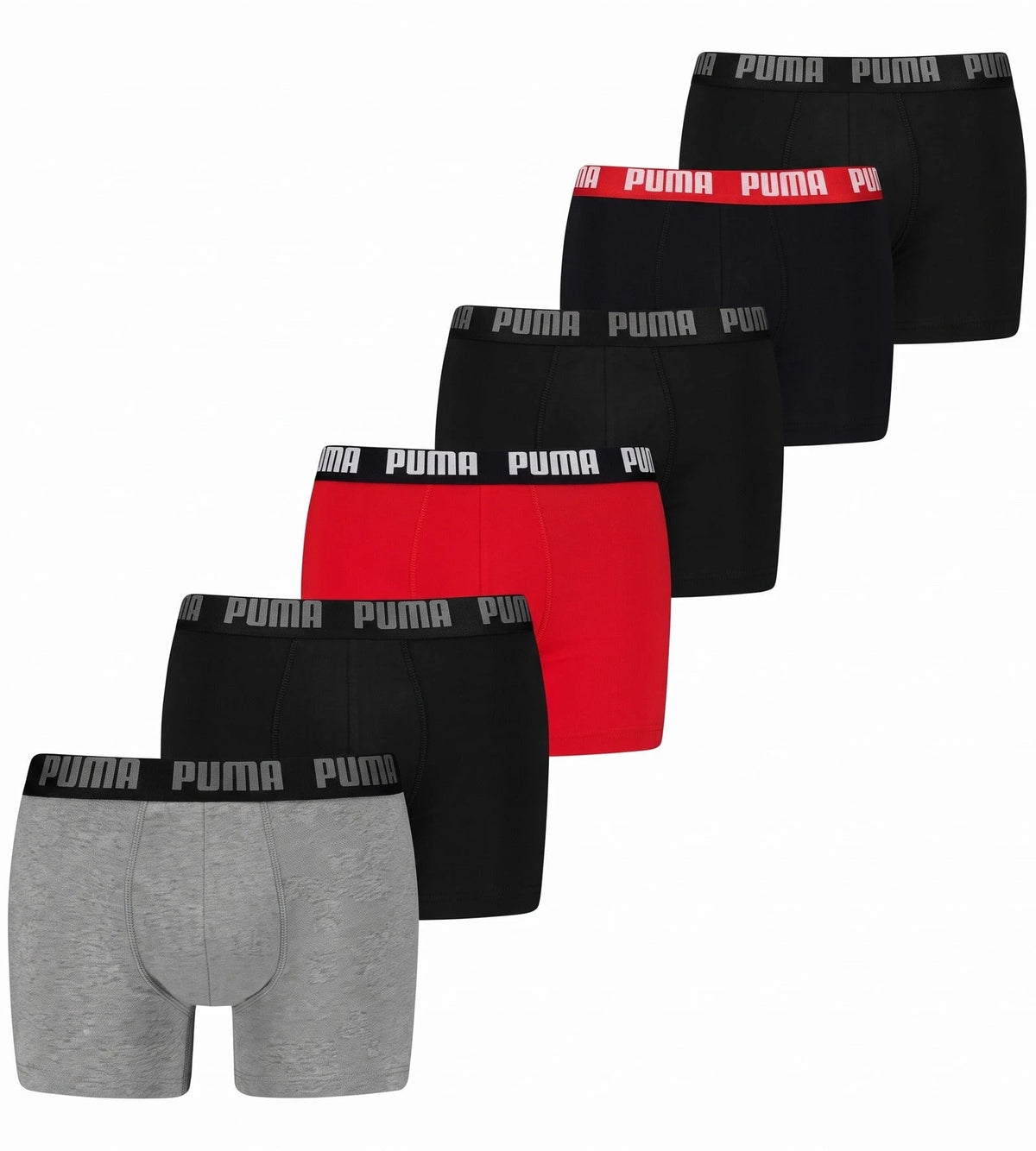 Stichd Puma 6-pack Heren Boxershorts - Combi