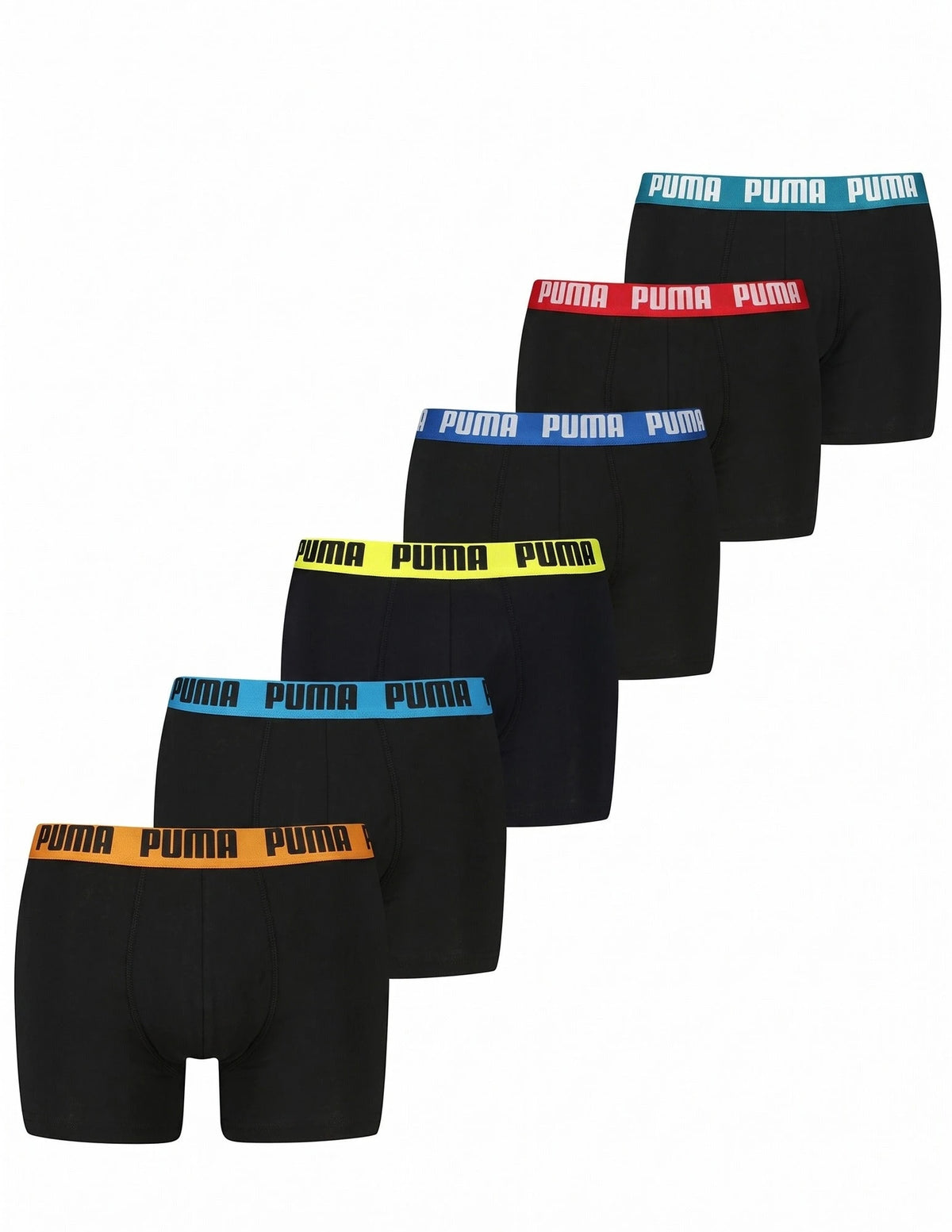 Stichd Puma 6-pack Heren Boxershorts - Combi