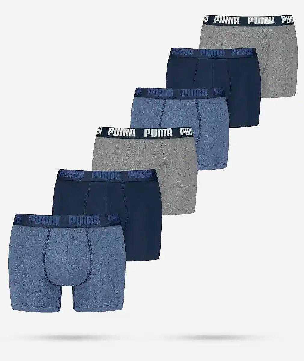 Stichd Puma 6-pack Heren Boxershorts - Combi