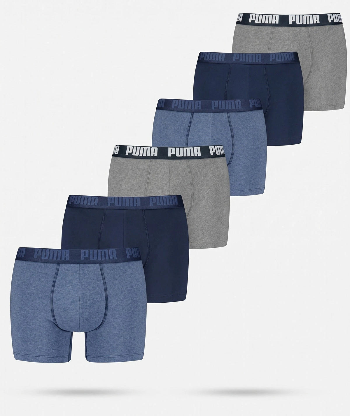 Stichd Puma 6-pack Heren Boxershorts - Combi