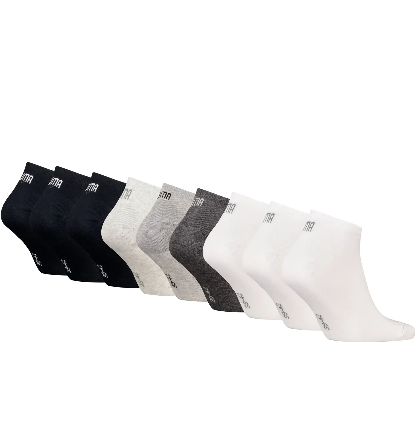 Stichd Puma 9-Paar Sneaker sokken - Katoen - Invisible