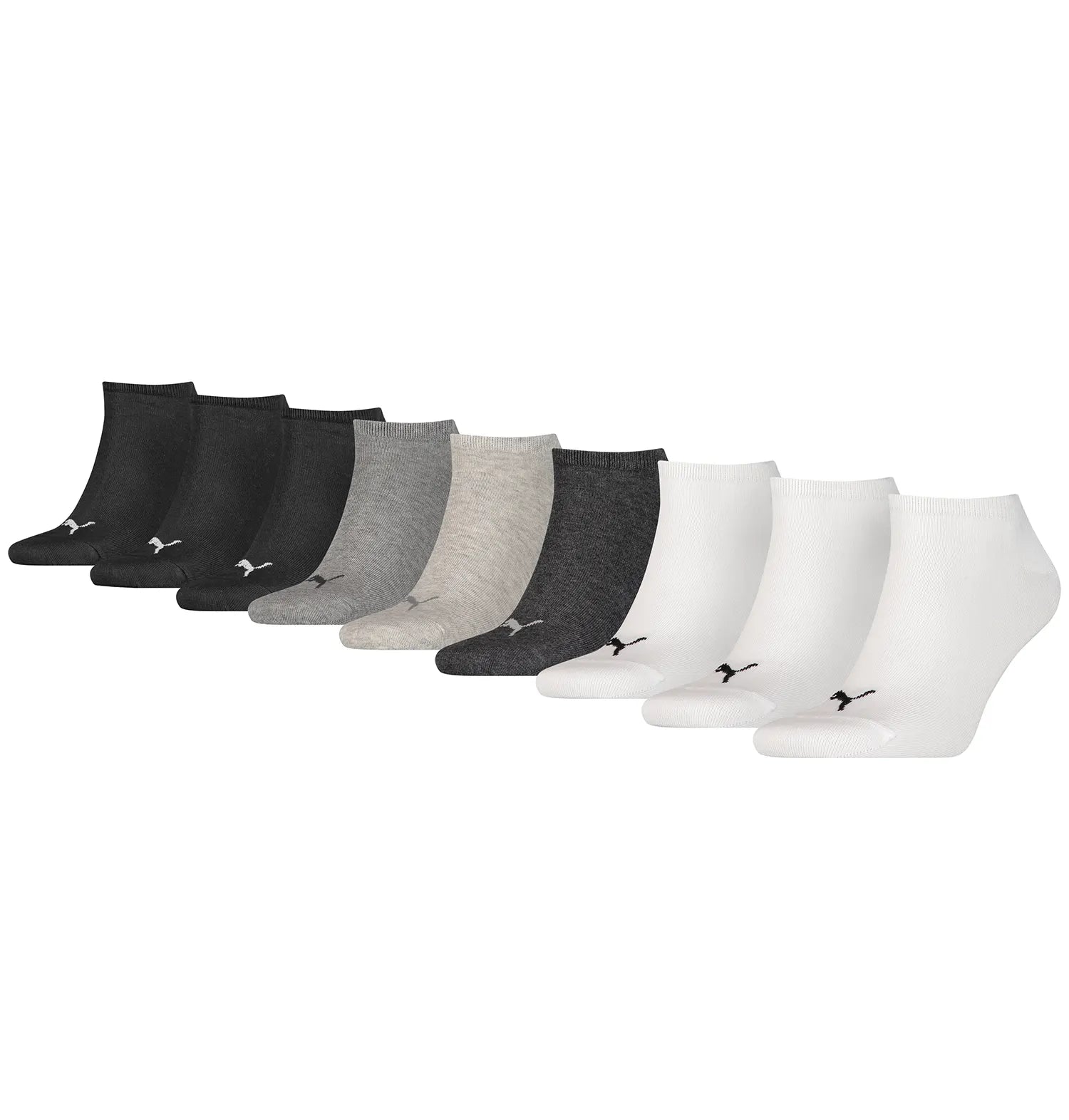 Stichd Puma 9-Paar Sneaker sokken - Katoen - Invisible