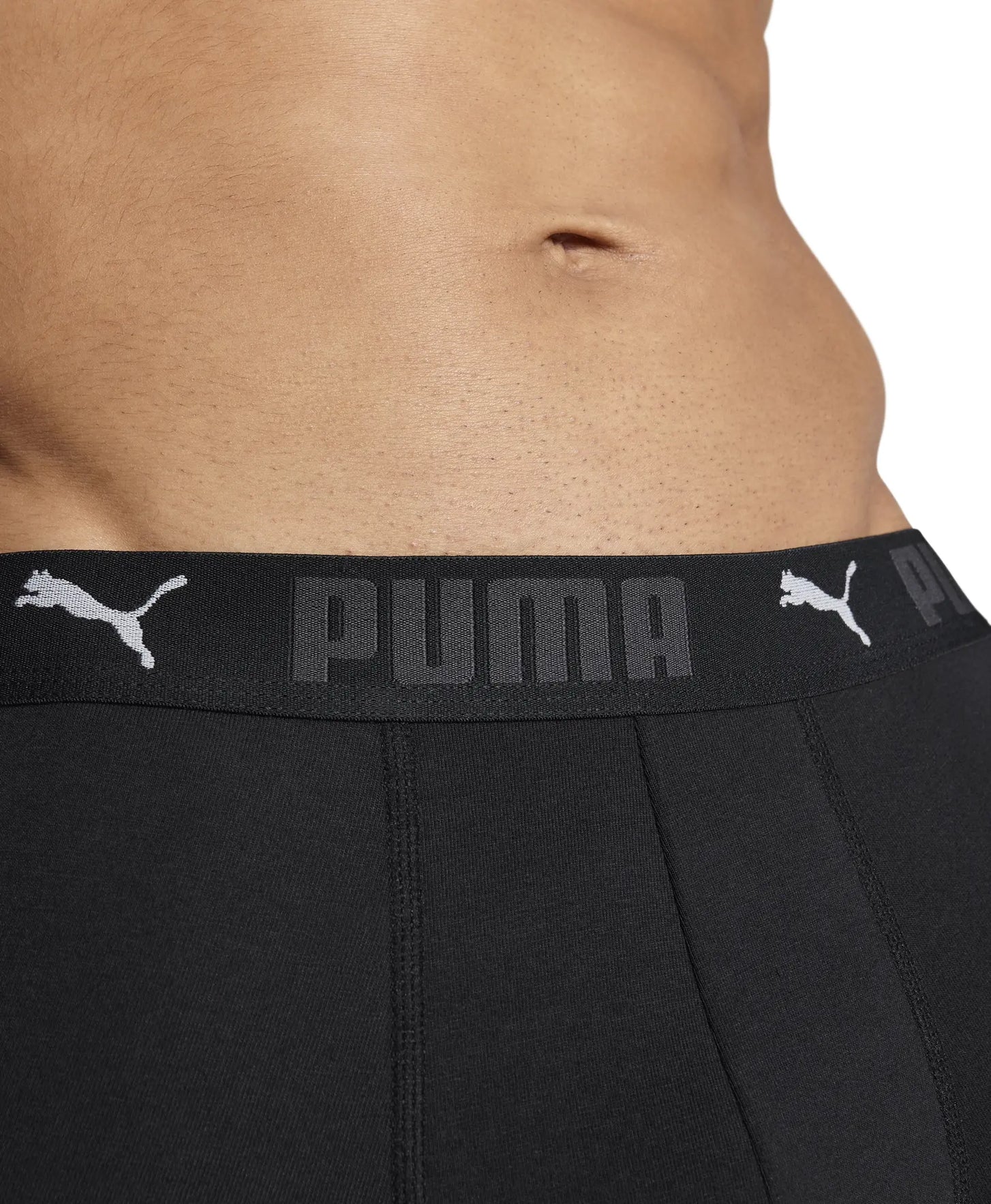 Stichd Puma Sport Heren Boxershort 2-pak- Zwart - Katoen