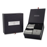 Stichd Tommy Hilfiger 3-paar Crew heren boots sokken - giftbox