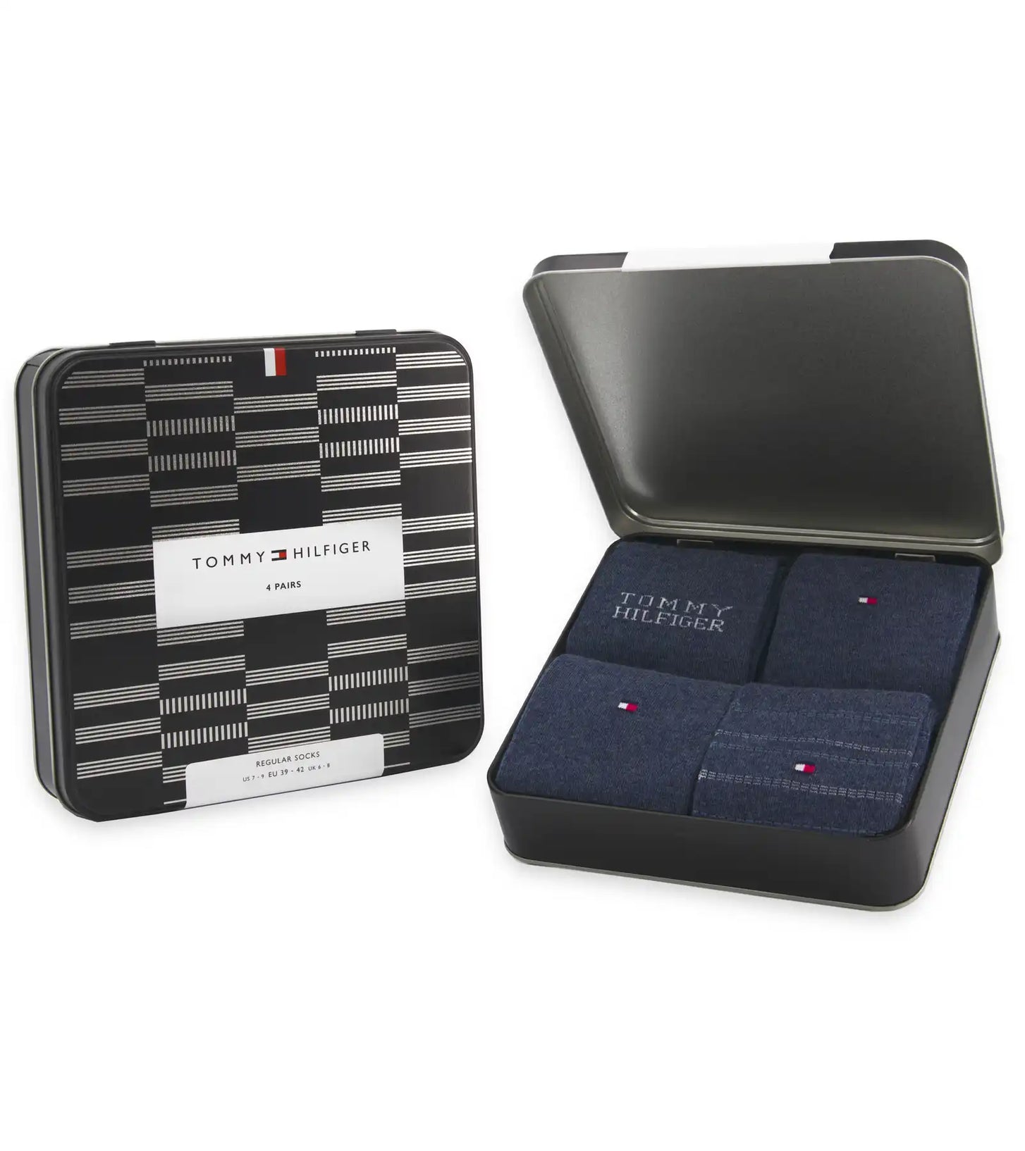Stichd Tommy Hilfiger 4-paar sokken - Heren - Giftbox
