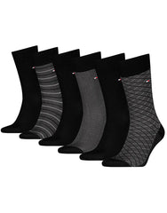 Stichd Tommy Hilfiger 6-paar sokken - Heren cadeau verpakking