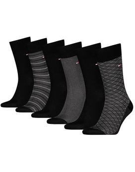 Stichd Tommy Hilfiger 6-paar sokken - Heren cadeau verpakking