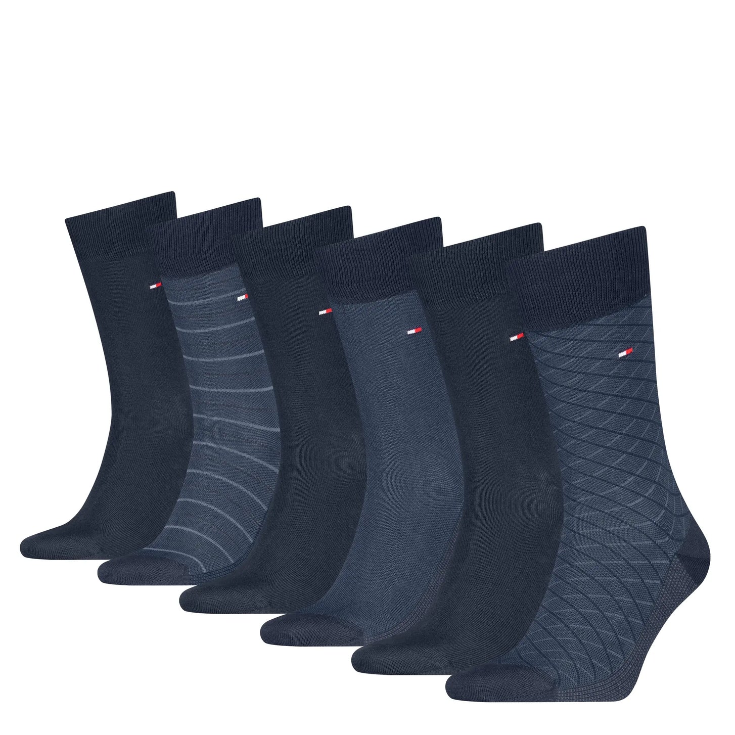 Stichd Tommy Hilfiger 6-paar sokken - Heren cadeau verpakking