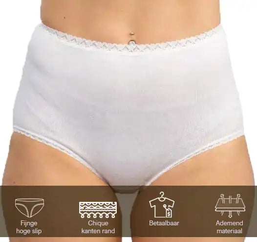 Stoopen HL-tricot dames taille slip elastomeer