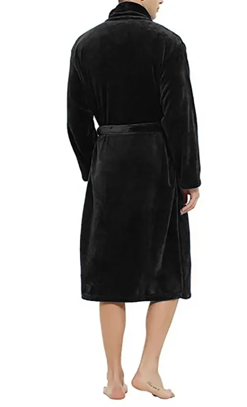 Stoopen HL-tricot heren Fleece Badjas - Comfort