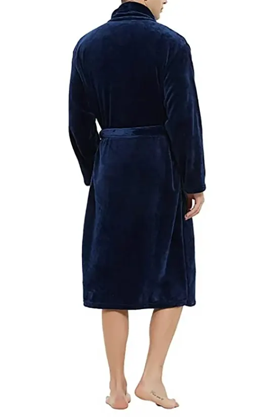 Stoopen HL-tricot heren Fleece Badjas - Comfort