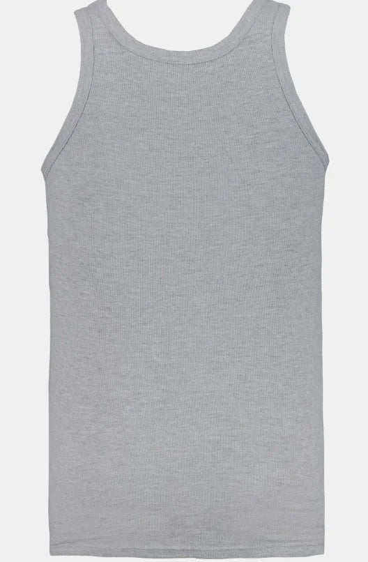 Stoopen HL-tricot heren hemd / Singlet grijs