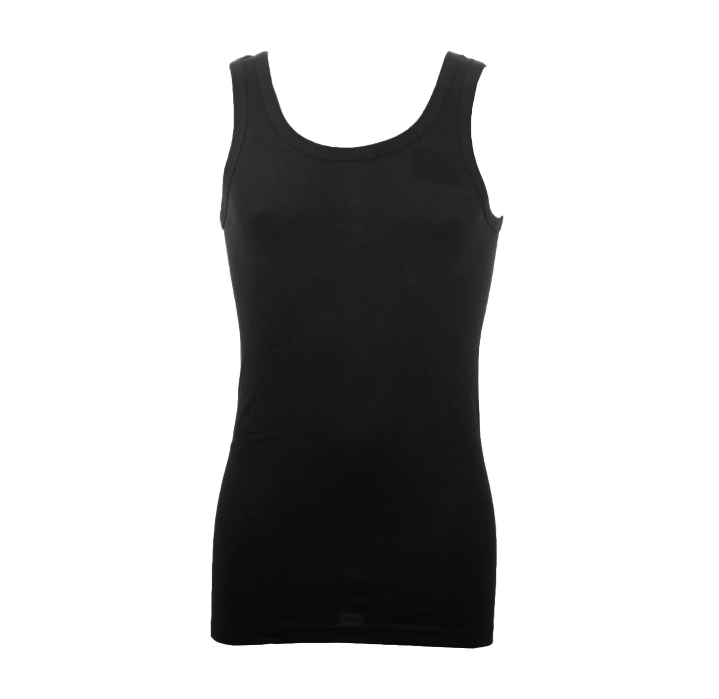 Stoopen HL-tricot heren onderhemd zwart