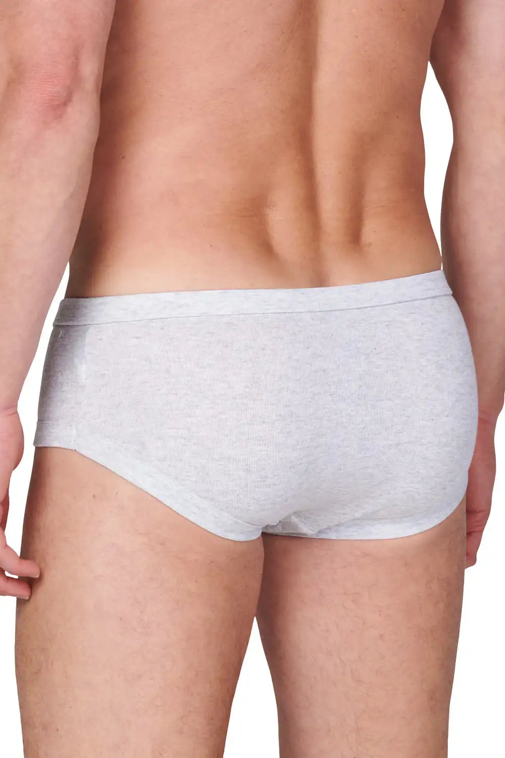 Stoopen HL-tricot heren slip met gulp, Flatlock