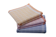 Swan Swan 3 stuks Dames zakdoeken Ruit