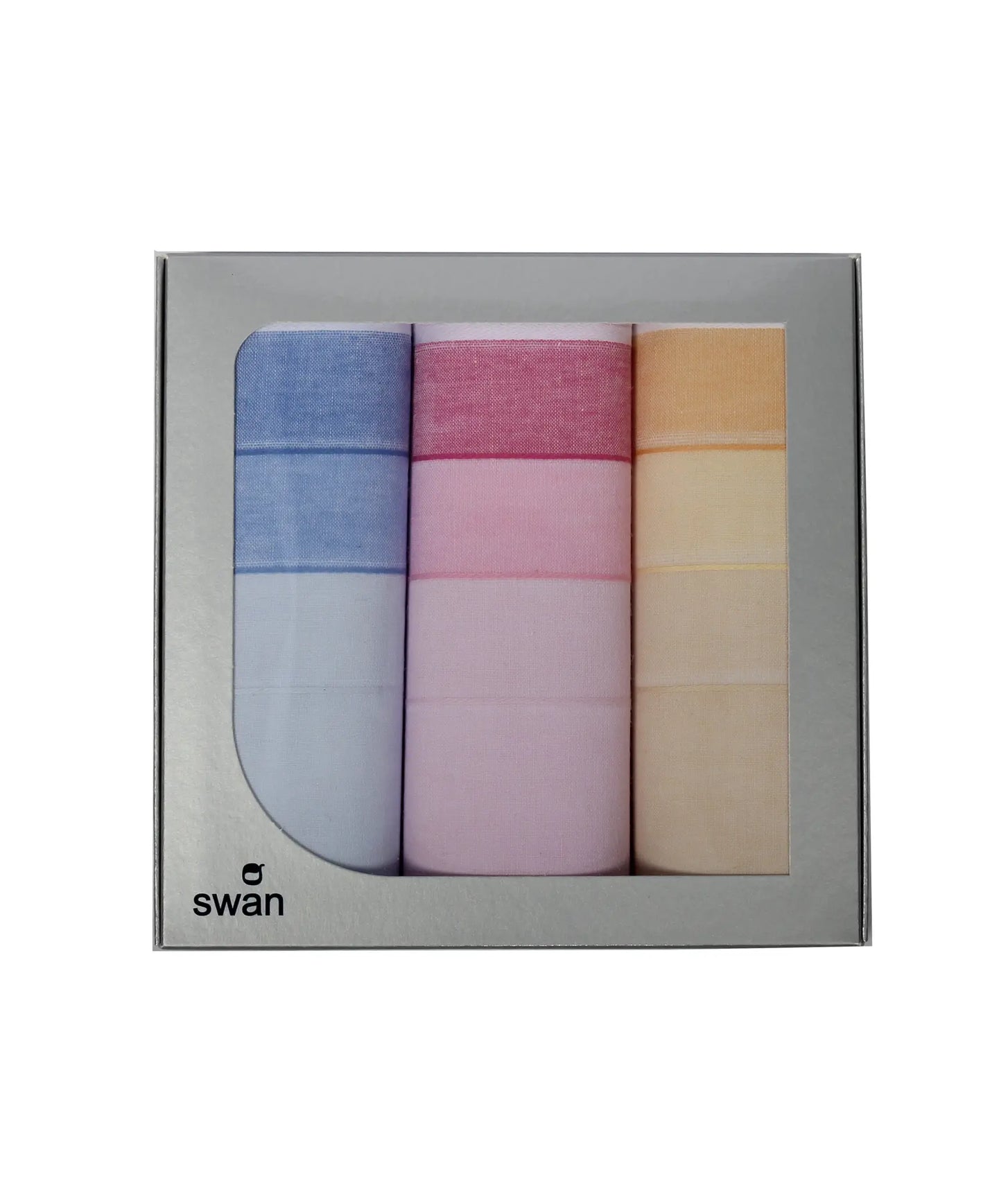 Swan Swan 3 stuks Dames zakdoeken Wendy