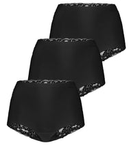 Ten Cate Multipack Ten Cate 3-pack secrets kanten high waist slip - 31758