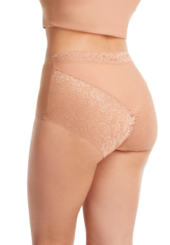 Ten Cate Multipack Ten Cate 3-pack secrets kanten high waist slip - 31758